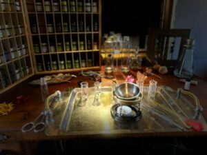 collection de matières précieuses Ayin perfumes